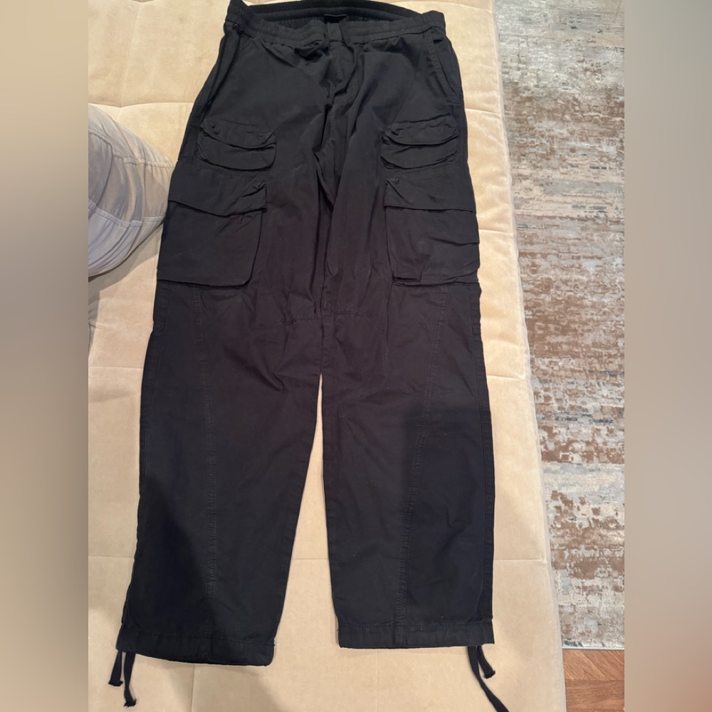 Kith black cargo pants size Medium